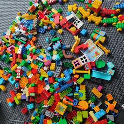 large bundle of Mixed Lego mainly Lego Duplo but mixed with other brands