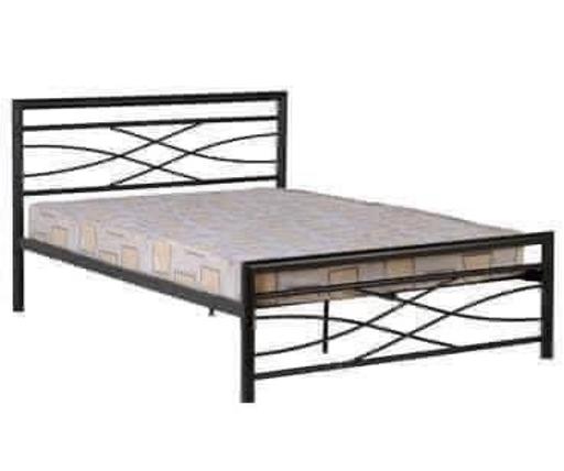 Buy & Sell South Yorkshire Rotherham - Photos for KELLY DOUBLE BLACK METAL BED FRAME