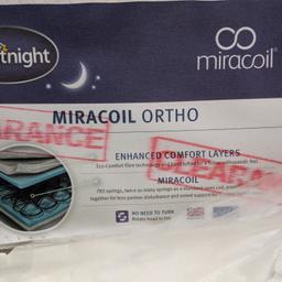 Todays offer is a new not quite perfect undelivered silentnight double ortho mattress single sided.
Happy drop locally.
Ask about other quality mattresses.
Price £125
