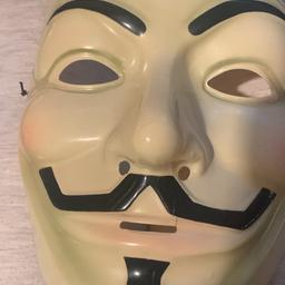 V For Vendetta Fancy Dress Hacker Mask