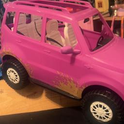 Hardly used barbie car £40 bought for £88
