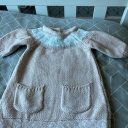 🌸REDUCED🌸

Lovely knitted long-sleeved dress for age 0-3 months with two little pockets at the front.
Collection from B14 area.

COLLECTION ONLY NO OFFERS