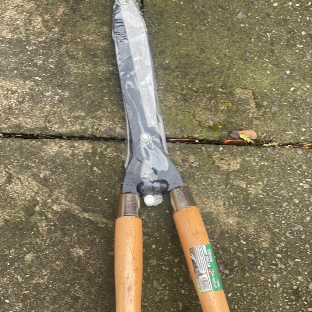 500mm hedge shears gardening wooden handles edging lawn cutter trimmer gardening