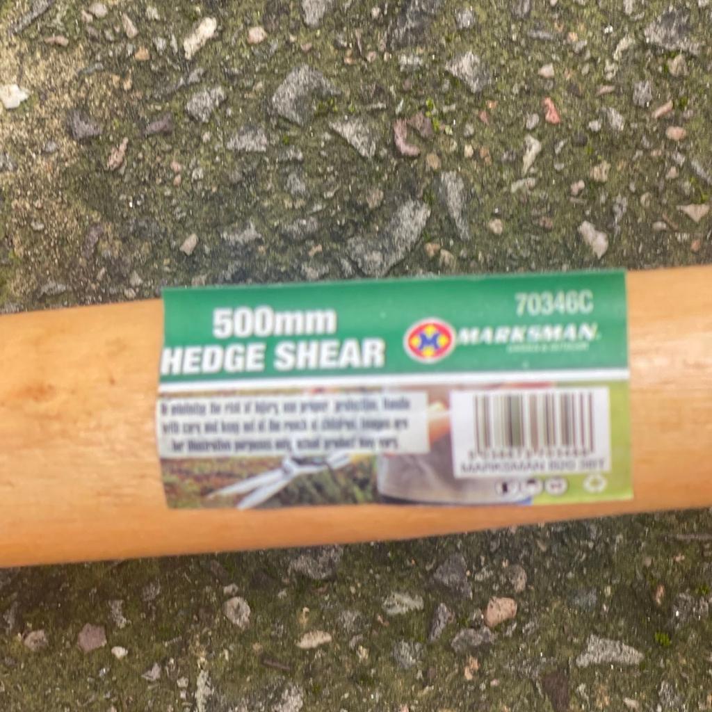 500mm hedge shears gardening wooden handles edging lawn cutter trimmer gardening