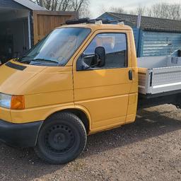 Hello welcome to my advert for this lovely work horse volkswagen transporter. with entirely brand new flat bed & Lights. chassis all round good condition with arches in good condition also. she's been looked after and will be missed and welcome any inspections and test drives. M.O.T valid till May 15th.