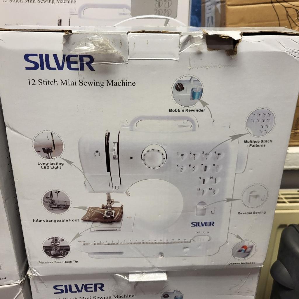 Silver 12 Stitch Mini Sewing Machine, Junior Sewing Machine, £35

BOLTON HOME APPLIANCES

4Wadsworth Industrial Park, Bridgeman Street
104 High St, Bolton BL3 6SR
Unit 3
next to shining star nursery and front of cater choice
07887421883
We open Monday to Saturday 9 till 6
Sunday 10 till 2