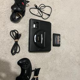I am selling this nostalgic Sega mega drive with 2 controller HDMI version which is easy to plug in to your modern smart TVs

It comes with 85+ games in built and also has cartridge slot so I’m throwing in wrestlemania!

Happy to deliver for £7 or collection