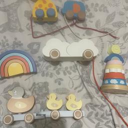 Selection of wooden baby toys 
£2 each or all for £8