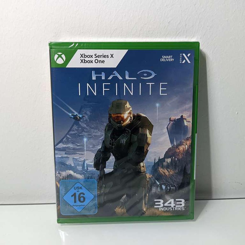 Verkaufe hier Halo Infinite für die Xbox One / Series X. Es handelt sich um unbenutzte und noch versiegelte Neuware. Kein Tausch! Abholung oder Versand möglich.