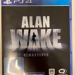 Verkaufe hier das Spiel Alan Wake für die PlayStation 4. Das Spiel wurde durchgespielt und wird somit zum Verkauf angeboten. An sich ist das Spiel ist in einem top gebrauchten Zustand und funktioniert einwandfrei. 

Bei weiteren Fragen gerne Nachricht hinterlassen.

PS: Versand möglich +1,60€