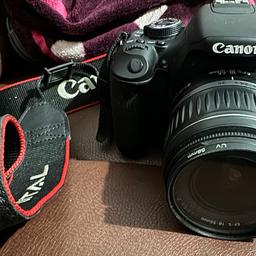 Canon camera like new comes 2 batteries and charger and extra lens . Will send royal mail 24 hours