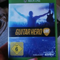 Verkaufe mein Guitar Hero Live für die Xbox One in einem Sehr Guten Zustand.

Abholung und Versand 📦 ist gegen Aufpreis möglich