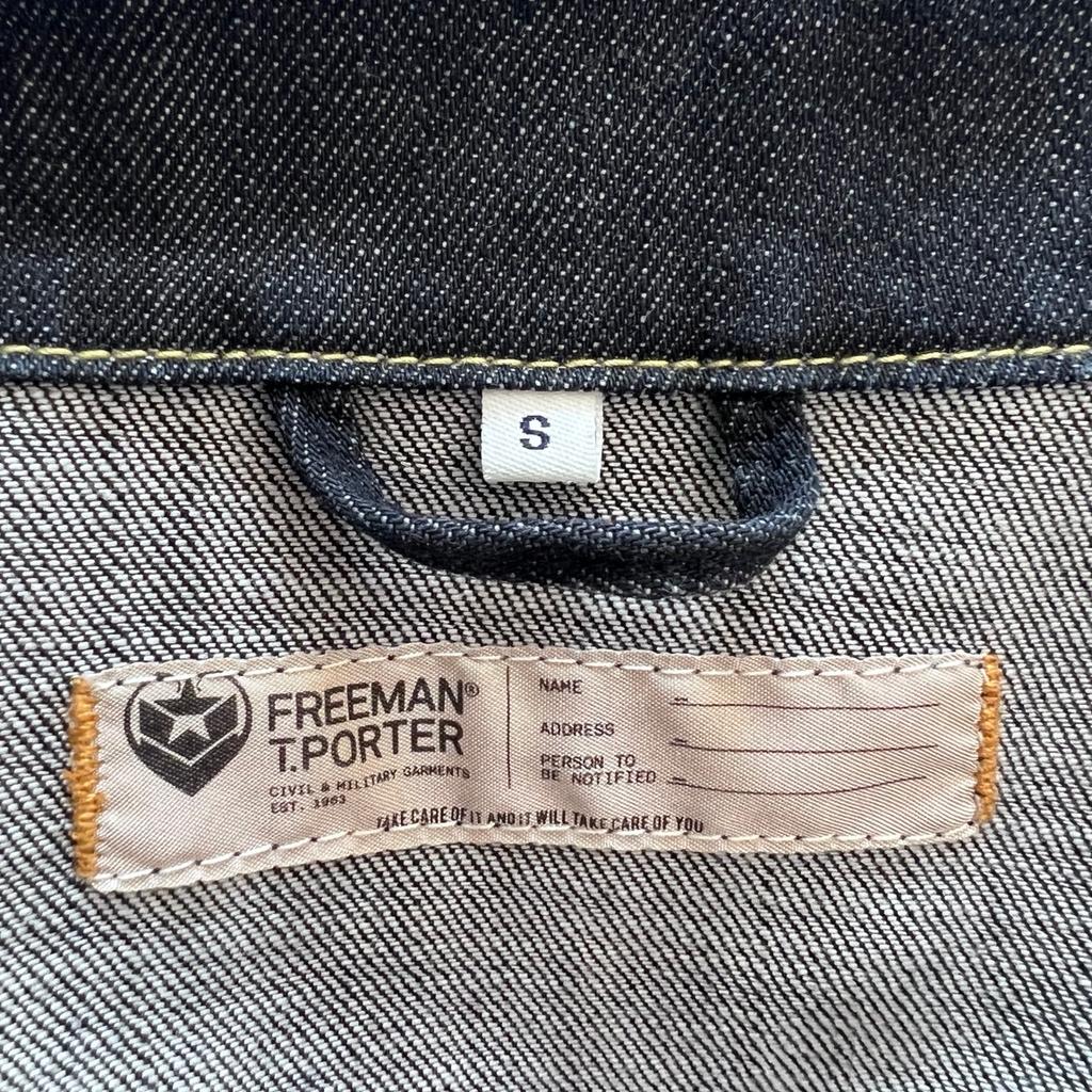 Verkaufe Freeman Jeans Jacke in Size S.
Keine Gewährleistung