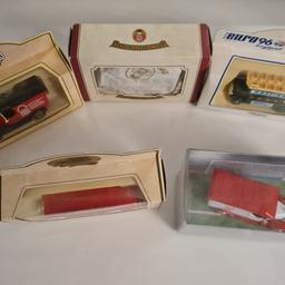 5 nottingham forest lledo toy buses,all in good condition.
1 UEFA Euro 96 Die-Cast Model Nottingham Bus Collectable by Lledo
2)Nottingham Forest fc model 1926 bullnose Morris van-from division one to the premier league at the end of the 1993-1994 season
3)Lledo LP17119b, AEC Regal Bus, Nottingham Forest Football Club, Littlewoods Cup
4)Limited Edition Morris Footbal Club Nottingham Forest .British Model Diecast CarOxford Die-cast
5)Nottingham Forest Football Club Limited Edition Open Top Bus.