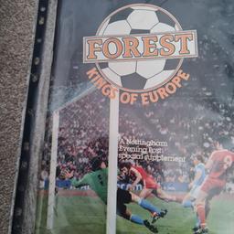 3 Nottingham forest magazines, all 3 are specials from the nottingham evening post,Forest-champions of europe- 64 page special,Forest-kings of europe-64 page special and kickoff 1995/1996-64 page preview of the new season Forest,Notts County and Mansfield .All in good condition.