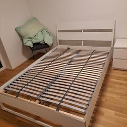 Ikea Bett 140x200 in einem sehr guten Zustand.

Lattenrost Ikea wie neu