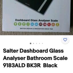 brand new SALTER GLASS ANALYSER SCALE £15