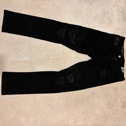 Men’s black ripped jeans check out other items