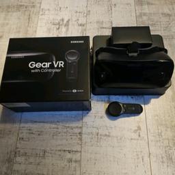 Hi, for sale Samsung Gear VR with controller compatible with Galaxy Note 8, S8, S8+, S7, S7+, S7 edge, Note 5.

Any questions feel free to ask.
Thanks for looking and please check my other items for sale 👍
