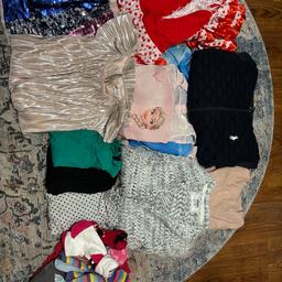 Bundle of girls clothes age 9/10 years 
All in good condition from pet and smoke from home