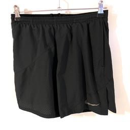 Hi welcome to this great looking comfy NIKE Dri Fit Sport Running Shorts Size Medium in very good condition with tights lining under, inside care label removed thanks