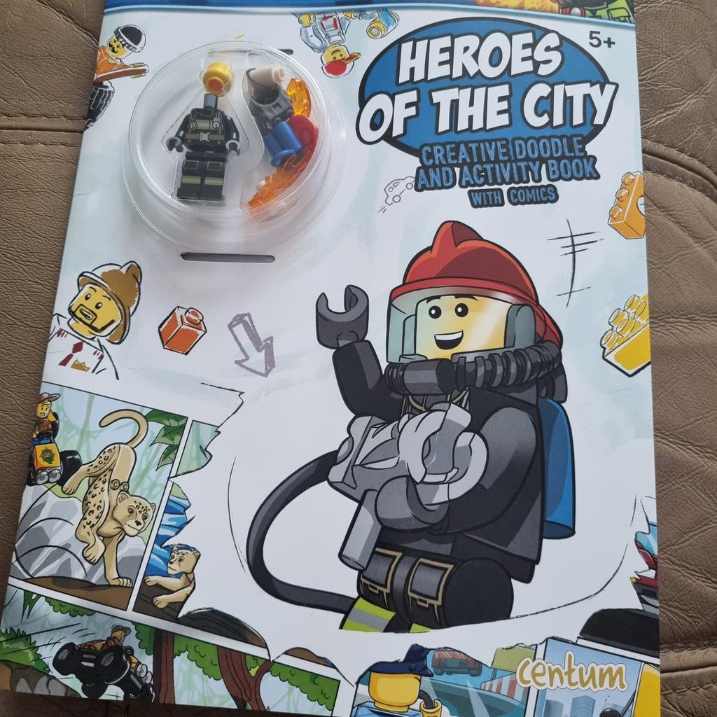 Lego Heroes of the City comic puzzle books with minifigure
All books come with a mini figure
All books are the same
Brand new so ideal for party bags or just for something to do on rainy days
Loads available £2 each or 6 for £10 (RRP £8)
collection Guiseley