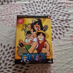Verkaufe hier die erste DVD-Box von One Piece
Episoden 1 bis 30
Die Box ist so gut wie neu, nur einmal angesehen, stand seitdem lichtgeschützt im Schrank!

Versand nur gegen Aufpreis,
Abholer bevorzugt!
KEINE VB!
