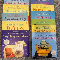 11 reading books from pet & smoke free home. No offers thank you. 