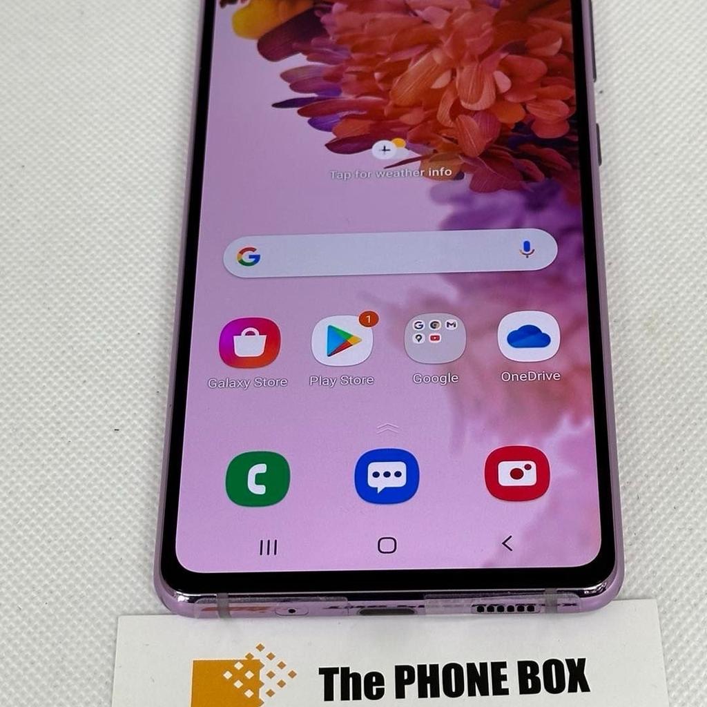 Samsung Galaxy S20FE 128Gb in Cloud Pink. Unlocked and in very good condition. It comes boxed with new charger plus free case of your choice. 6 months warranty. £225. DISCOUNT PRICE £185. Collection only from the shop in Ashton-in-Makerfield. Thanks.