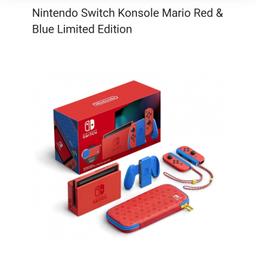 • Konsole Mario Red & Blue Limited Edition
• 2 Joy-Con Controller (limitiert)
• Switch-Station / Halterung
• Netzteil
• 2 Handschlaufen
• Joy-Con-Halterung (blau)
• HDMI-Kabel
• limitierte Nintendo Switch Transporttasche mit Reißverschluss
