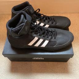 Adidas boxing boots in box
Only Worn a few times
Good condition