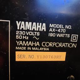 Verkaufe hier einen Verstärker aus den 90ern, von Yamaha. 190Watt Leistung. Funktioniert, aber nur mit etwas gedult, weil der Eingangsumachalter vermutlich sehr verstaubt ist, kann aber auch sein, das der getauscht werden muss.

Hab auch noch zwei passende Boxen dazu, gehören zum Bundle.