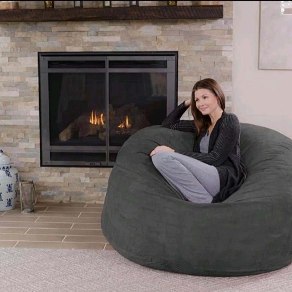 Adults Bean Bag Sofa Dutch Velvet Lounger

Fun for everyone: A great size for both kids and adults, this comfy Bean bag is the perfect furniture addition to any basement, family room, dorm, or bedroom whether as a gaming chair or a study spot
Oversized sack: 60 x 60 x 34 inches - Collapse into a seat that loves you back and forms to fit your body; with space for two, you can cuddle close, share with a friend, or spread out to really relax

Collection only £50 fit in a salon car. No time waster p