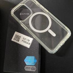 SUPCASE military grade clear MagSafe case for iPhone 13 Pro

Boxed & Never used
