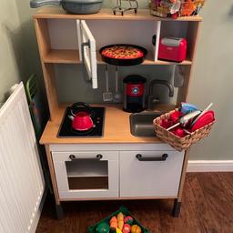 Ikea kitchen in great condition

Plus lots of kitchen accessories included Russell Hobbs kitchen accessories and ELC veg & fruit chopping game.

If local to Chellaston I’m happy to deliver.