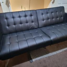 sofabed very good condition, leg has broken but can be fixed. extended support legs built within the sofa.