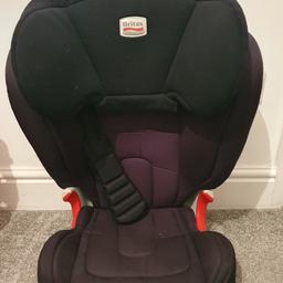 Good condition, suitable for age 2 +, to be used with car seat belt,  has adjustable side options, smoke and pet free home,  pickup from bb1 blackburn,  might be able to deliver locally.
