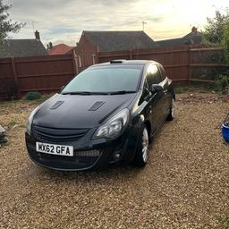 Up for sale is this 2012 Vauxhall Corsa Limited Edition with 65202 mile on the clock. Has custom alloys and modified body Recently had replaced: timing chain, water pump, coolant hoses, auxiliary drive belt, oil filter. Had the gearbox replaced in 2022 Also had ABS sensor replaced back in 2020. The air con compressor needs replacing which is not a too expensive job. Asking £2995 ONO