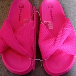 New pink sliders size 5 primark pick up only Heckmondwike please see my other post thanks