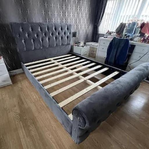 Buy & Sell South Yorkshire Rotherham - Photos for King Romney sleigh bed frame