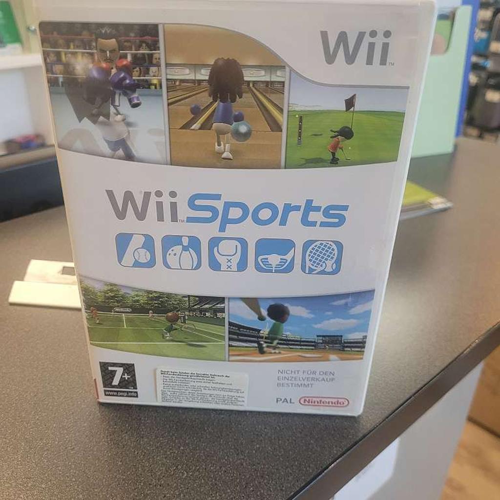 Nintendo Wii

inkl. Stromkabel

inkl. Wii Sports Spiel