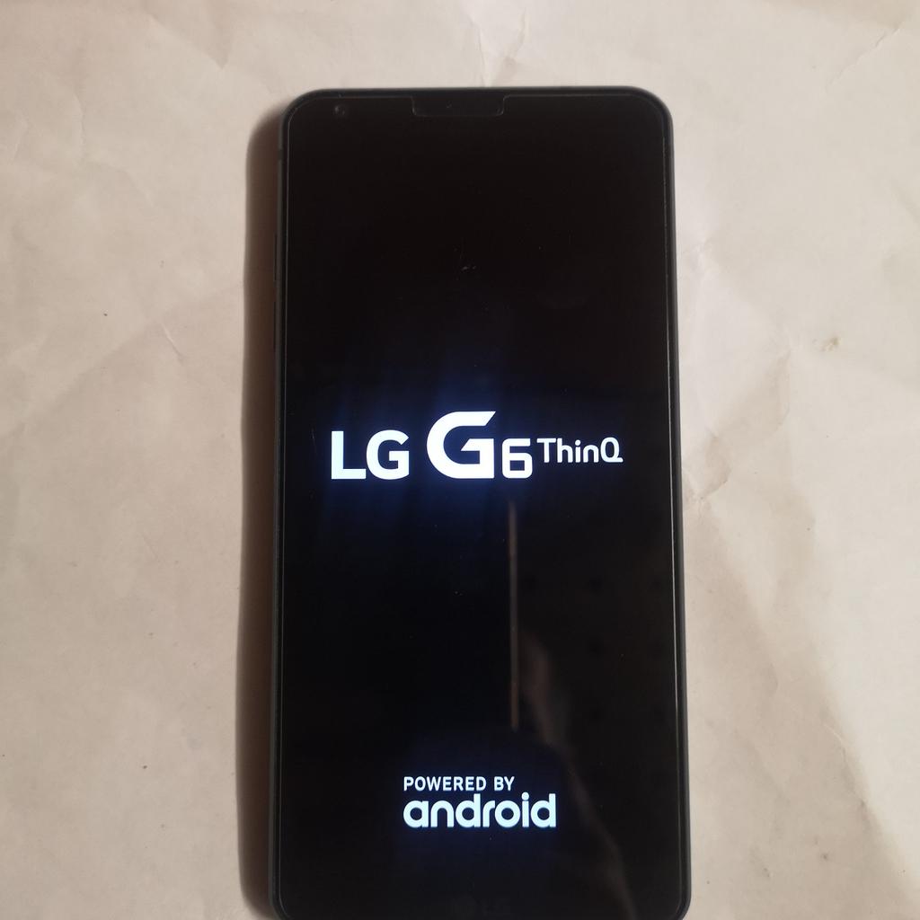 LG G6 64 GB Top Zustand vollfunktionfähig kann gern vor Ort getestet werden. Privat Verkauf kein Garantie kein Rücknahme.