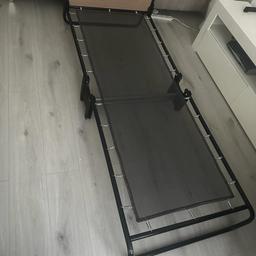 Single foldable bed from Argos. In great condition, very sturdy.