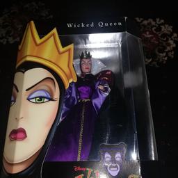 Collector barbie doll wicked queen from snow white never been out of the box