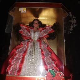 Happy holidays collector barbie doll never been out of the box