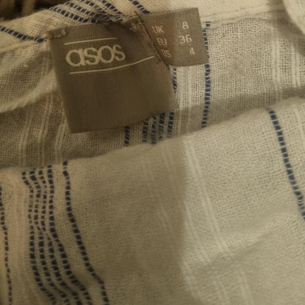 Asos Matching Shorts and Crop Top Set

Shorts - size 10 and
Crop Top - size 8 - good condition