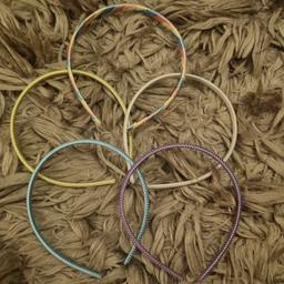 New without tags - Thin Headbands x 5 - all different colours