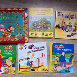 6x Bücher für Kleinkinder zum vorlesen. Versand bei Übernahme der Kosten möglich.