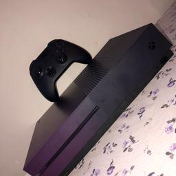 Xbox one S Fortnite purple edition great condition very clean 10 Games come with a pack off Duracell battery’s ready to be played offers welcome