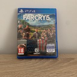 Ich verkaufe das PlayStation 4 Spiel Farcry 5.
Das Spiel ist voll funktionsfähig, mit kleinen Kratzern, und mit Beschreibung.